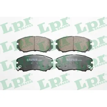 Brzdová destička Sada brzdových destiček, kotoučová brzda LPR 05P1369