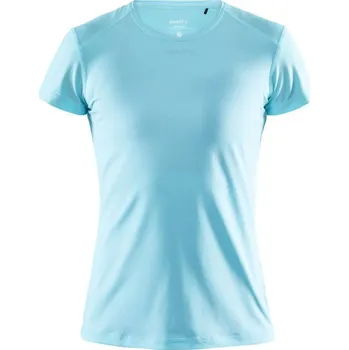 Dámská móda Dámské funkční tričko s krátkým rukávem Craft ADV ESSENCE SS SLIM TEE W modré 1908767-304000 - XL | UK 11,5 | US 12,5