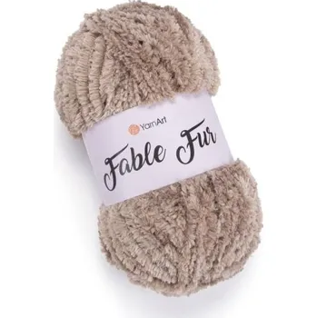 Galanterie YarnArt Fable Fur 968 - béžová