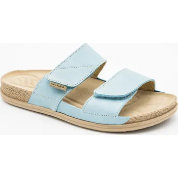 Dámská zdravotní obuv MEDISTYLE PATRICIE 3P-I19/1 zdravotní pantofel MODRÝ, modrá - 40