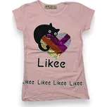 Harun Dívčí trička s krátkým rukávem IDA Barva: Růžová, Velikost: 110
