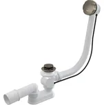 Alcadrain A55K-N-B Vanový odtokový komplet s ovládáním kov, nickel mat A55K-N-B