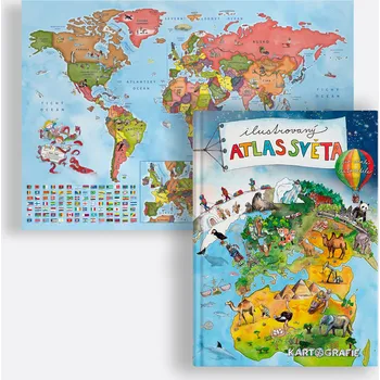 Kartografie PRAHA, a. s. Balíček Ilustrovaný atlas světa + mapa států