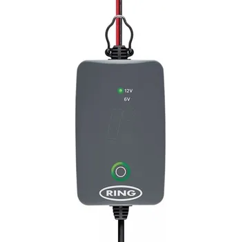 Nabíječka autobaterie nabíječ baterií RING 12V/ 6V 1A