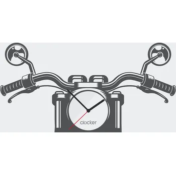 Samolepící dekorace Clocker Nalepovací hodiny Motorbike Barva ciferníku: Bílá