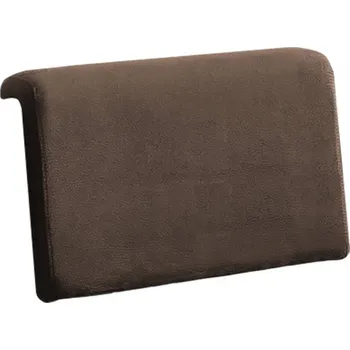 Hnědá opěrka na záda k lavici Toscana