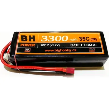 Li-pol baterie 3300 mAh 6S 35C (70C) BH Power