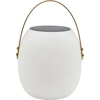 Stojací lampa LED solarní lampa multicolor s dálkovém ovládáním