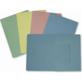 Odkládací mapy 253 EKONOMY - se třemi chlopněmi - zelená