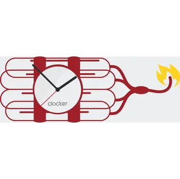 Samolepící dekorace Clocker Nalepovací hodiny TNT Barva ciferníku: Bílá