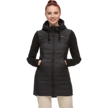 RAGWEAR bunda - Lucinda Long Black (1010) velikost: S