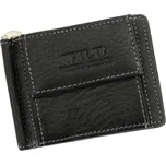 Černá pánská kožená peněženka dolarovka WILD podélná
