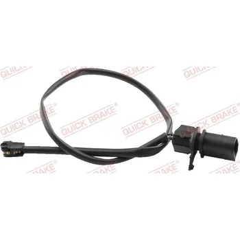 Brzdová destička Výstražný kontakt, opotřebení obložení QUICK BRAKE WS 0490 A