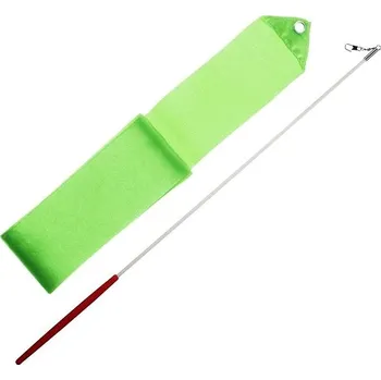 Stuha EFFEA Gymnastická stuha + tyčka - zelená