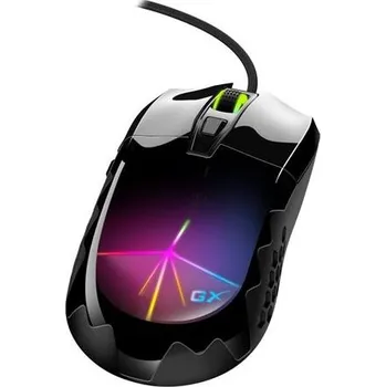 Myš Genius GX Gaming Scorpion M715, Myš, herní, drátová, optická, 3D RGB podsvícení, 800-7200DPI, 6 tlačítek, USB, černá
