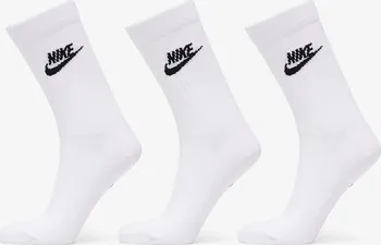 Pánské ponožky NIKE Sportswear Everyday Essential Crew Socks DX5025-100 3 páry S