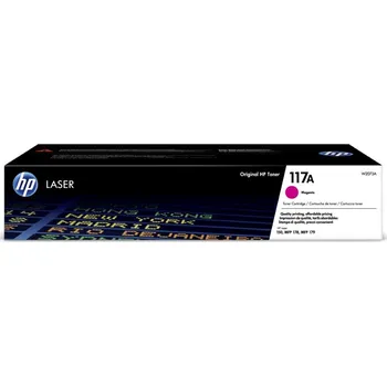 HP toner 117A (purpurový, 700str.) pro HP Color Laser 150a, 150nw, HP Color Laser MFP 178nw, 179fnw