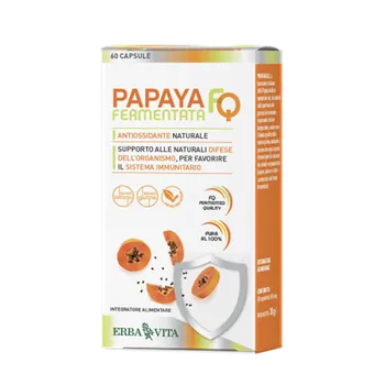 Erba Vita PAPAYA fermentované kapsle - imunita, 60 kapslí