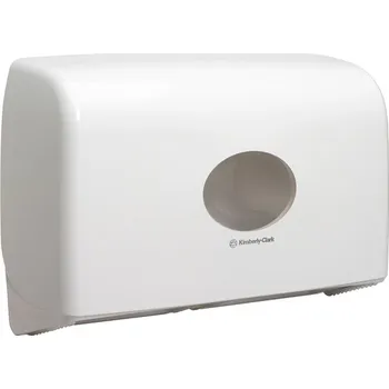 Dávkovač mýdla KIMBERLY-CLARK PROFESSIONAL Aquarius Twin Mini Jumbo Dávkovač toaletního papíru 6947