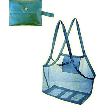Plážová taška Obrovská skládací plážová taška síťovaná ve dvou velikostech Barva: Nebesky modrá velká