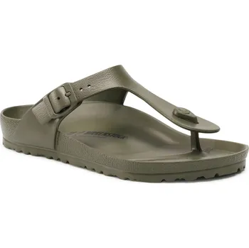 Pánské žabky Birkenstock Gizeh Eva khaki