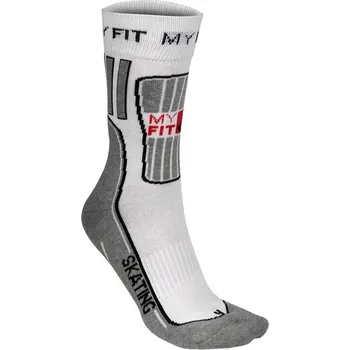 Pánské ponožky MYFIT Ponožky Powerslide MY FIT Skating Socks Fitness Velikost: EU 38-41