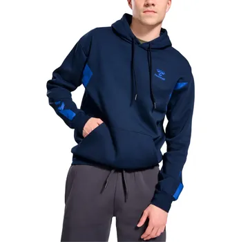 Pánská mikina Mikina s kapucí Hummel HMLACTIVE CO HOODIE 221887-7459 Velikost S