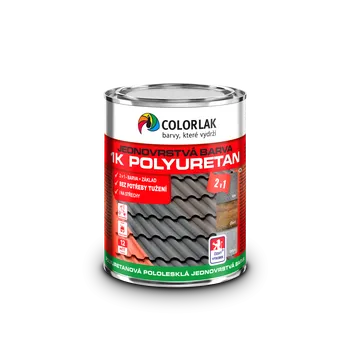 barva na kov 1K POLYURETAN U2210 - RAL 9010 bílá 0,6 l