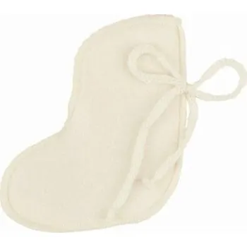 Vlnka Novorozenecké ponožky bílá