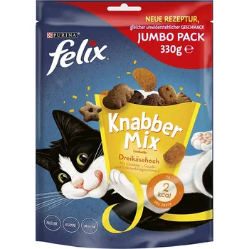 330g Felix Knabber Mix - 3 druhy sýrů