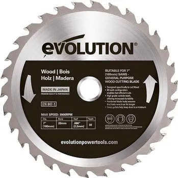 Pilový kotouč Pilový kotouč na dřevo EVOLUTION - 180
