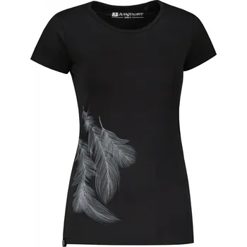 Dámské tričko Dámské triko ALTISPORT CARRYOVER ALW112/PUSTA ČERNOSTŘÍBRNÁ S