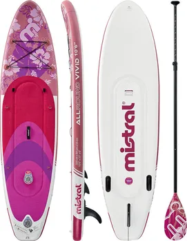 Paddleboard Mistral Allround Vivid 2022 růžový/bílý/fialový