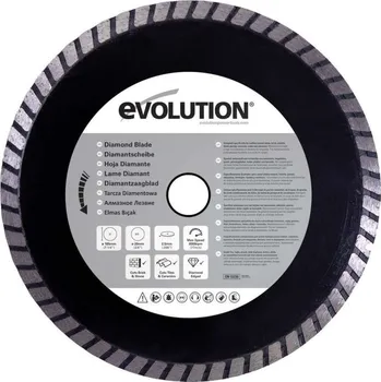 Řezný kotouč Diamantový kotouč EVOLUTION (cihla, beton, kámen, obklady...) - 185