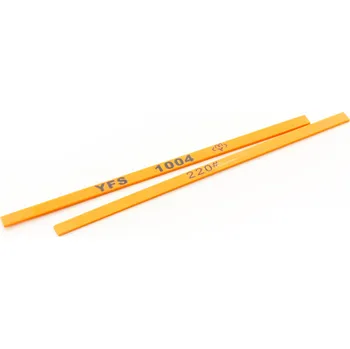 #220 YFS Pilník ze skelných vláken - oranžový Velikost skel. pilníků: 4 mm