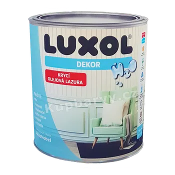 barva a nátěr na dřevo Luxol DEKOR - skandinávská bílá 2,5 l