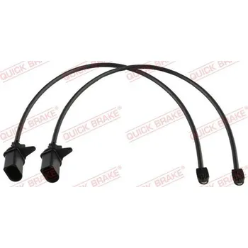 Brzdová destička Výstražný kontakt, opotřebení obložení QUICK BRAKE WS 0468 A