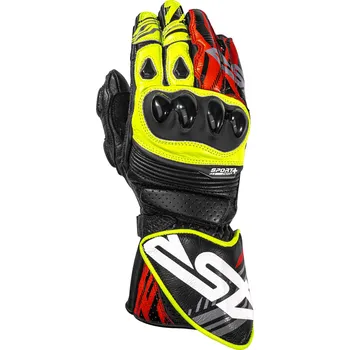 Moto rukavice Rukavice 4SR Sport Cup plus EVO neon Velikost: M