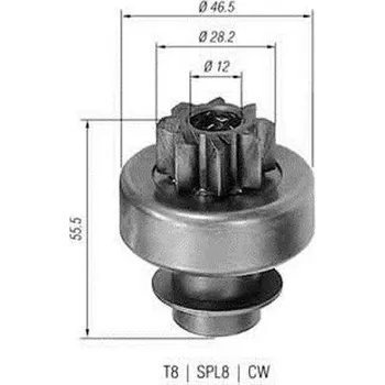 Startér Pastorek, startér MAGNETI MARELLI MMAAMB0130