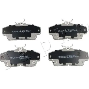 Brzdová destička Sada brzdových destiček, kotoučová brzda JAPKO 50094