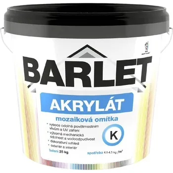 Omítka BARLET AKRYLÁT MOZAIKOVÁ OMÍTKA - 25 kg - K57
