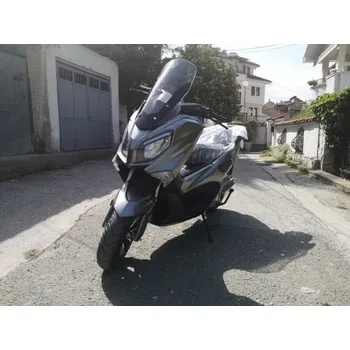 Elektromobilita Výkonný elektrický scooter Tiger 5000W, Barva azurová, barva sedadla černá