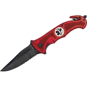 Skalpel Záchranářský nůž MIL-TEC Barva: červená