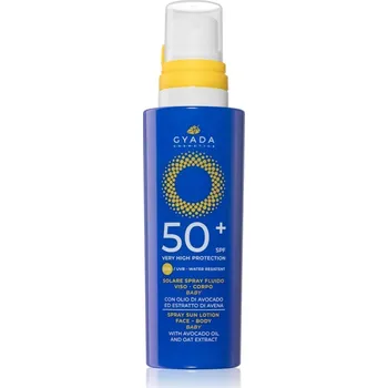 Přípravek na opalování Gyada Cosmetics Solar ochranný krém na obličej a tělo pro děti SPF 50+ 150 ml