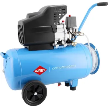Kompresor Olejový kompresor 50L s bubnem a tlakovou hadicí, HL 260-50, Airpress 36866