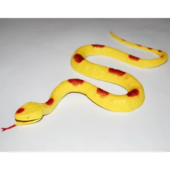 Karnevalový doplněk Had - 60 cm Barva: žlutá