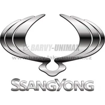 Barva ve spreji Autolak vrchní ve spreji SsangYong (KGM) - 400 ml - SSY4001 (Crystal White) WC