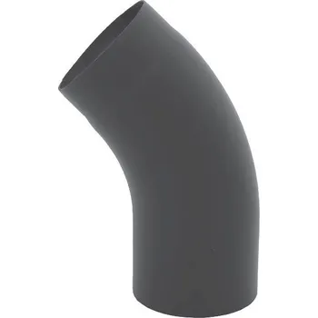 Kouřovod Karl - Koleno 45° tažené, průměr 120 mm