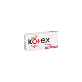 Menstruační tampony KOTEX tampony Super 16ks