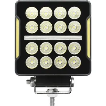 Přídavný světlomet LED pracovní světlo + LED pás, 20W+1,5W, 1717lm, 16xLED, 12/24V, IP67 [L0181]